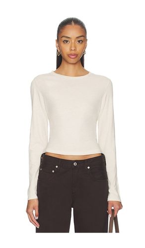 Jamie Recycled Cotton Long Sleeve en . Taille S. Also en XS - perfectwhitetee - Modalova