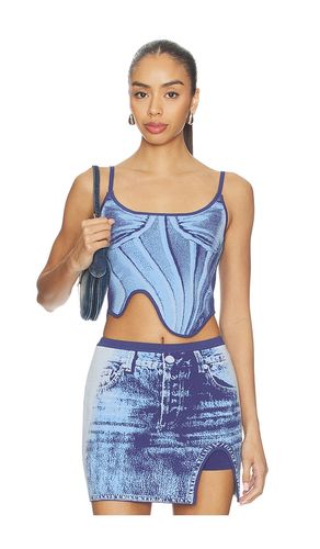 Mila Denim Print Tank Top en . Taille L. Also en M, XL - PH5 - Modalova