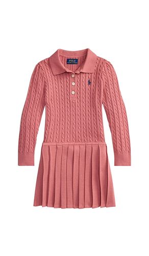 ROBE CABLE POLO en . Taille 4. Also en 5, 6 - Polo Ralph Lauren - Modalova