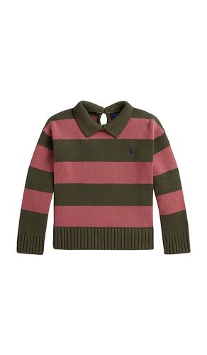 PULL STRIPED COLLARED en . Taille 2. Also en 3, 4, 5, 6, 6X - Polo Ralph Lauren - Modalova