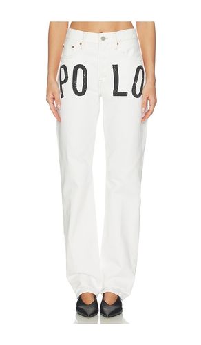 PANTALON DROIT STANDARD EN DENIM RIGIDE en . Taille 28. Also en 30 - Polo Ralph Lauren - Modalova