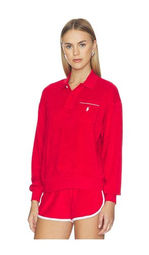 POLO À MANCHES LONGUES EN MOLLETON DE COTON en . Taille L. Also en M, S, XL - Polo Ralph Lauren - Modalova