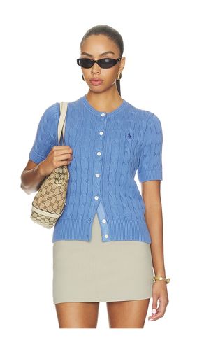 Short Sleeve Crew Neck Cardigan en . Taille L. Also en M, S, XL, XS, XXS - Polo Ralph Lauren - Modalova