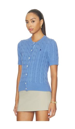 Short Sleeve Crew Neck Cardigan en . Taille L. Also en M, S, XS - Polo Ralph Lauren - Modalova