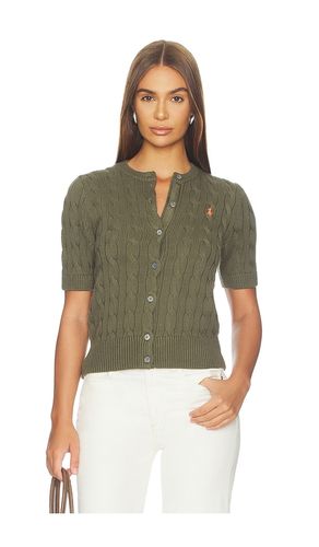 Short Sleeve Crew Neck Cardigan en . Taille L. Also en M - Polo Ralph Lauren - Modalova
