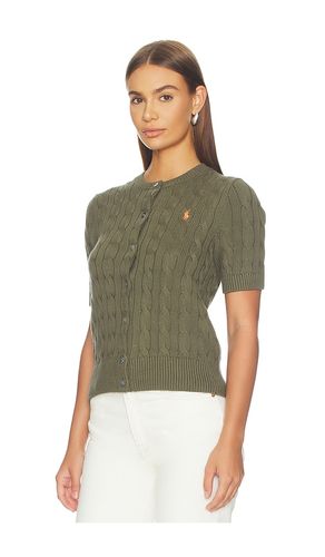 Short Sleeve Crew Neck Cardigan en . Taille L. Also en - Polo Ralph Lauren - Modalova