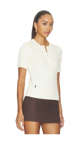 PULL TUNISIEN EN COTON À MANCHES COURTES en . Taille L. Also en M, S, XL, XS - Polo Ralph Lauren - Modalova