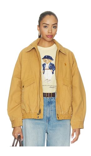 VESTE BOMBER EN COTON ET TOILE CANVAS en . Taille M. Also en L - Polo Ralph Lauren - Modalova