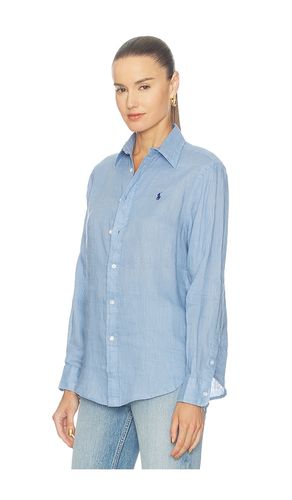 CHEMISE EN LIN À MANCHES LONGUES ET BOUTONS SUR LE DEVANT en . Taille L. Also en XL - Polo Ralph Lauren - Modalova