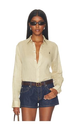 CHEMISE EN LIN BOUTONNÉE en . Taille L. Also en XL - Polo Ralph Lauren - Modalova