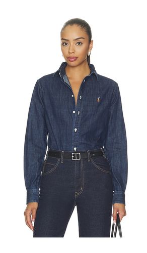 CHEMISE DENIM COLLARED en . Taille 00. Also en 0, 6, 8 - Polo Ralph Lauren - Modalova