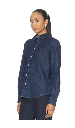 CHEMISE DENIM COLLARED en . Taille 0. Also en 10, 2, 4, 6, 8 - Polo Ralph Lauren - Modalova