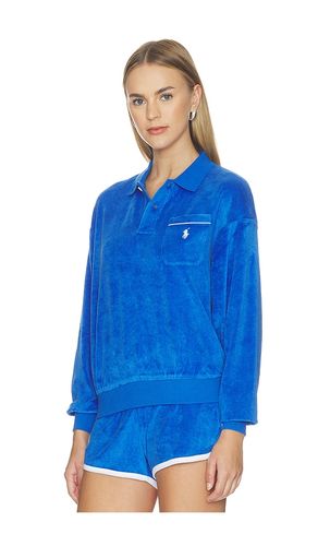 POLO À MANCHES LONGUES EN MOLLETON DE COTON en . Taille L. Also en M, S, XL - Polo Ralph Lauren - Modalova