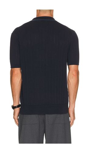 COL SHORT SLEEVE COTTON RIB STITCH POLO SWEATER WITH JOHNNY en . Taille S. Also en M, XL/1X, XXL/2X - Polo Ralph Lauren - Modalova