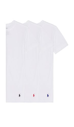 Slim Fit Cotton 3 Pack Undershirt en . Taille S. Also en M, L, XL/1X - Polo Ralph Lauren - Modalova