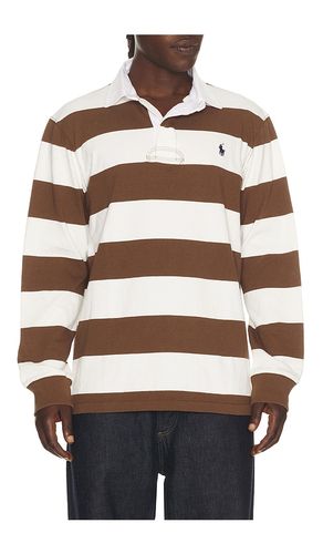 POLO À RAYURES LONG SLEEVE ICONIC RUGBY en ,. Taille XL/1X. Also en XXL/2X - Polo Ralph Lauren - Modalova