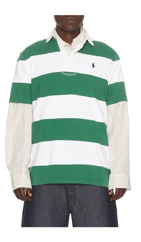 POLO À RAYURES SHORT SLEEVE JERSEY KNIT ICONIC RUGBY en ,. Taille XL/1X. Also en XXL/2X - Polo Ralph Lauren - Modalova