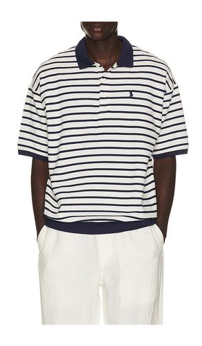 Short Sleeve Yarn Dyed Jacquard Textured Interlock Striped Polo en . Taille L. Also en S, XL/1X - Polo Ralph Lauren - Modalova