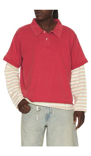 Double Layer Stripe Tee en . Taille XL/1X. Also en XXL/2X - Found - Modalova