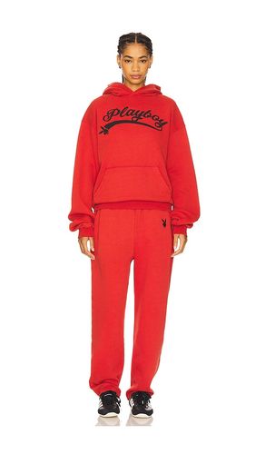 ENSEMBLE SWEAT À CAPUCHE ET PANTALON LOGO en . Taille L. Also en S - Playboy - Modalova