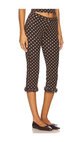 PANTALON CAPRI RUFFLE en . Taille L. Also en M, S, XL, XS - RAT BOI - Modalova
