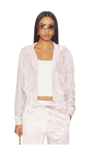 Miramar Velvet Zip-up Hoodie en . Taille L. Also en M, S, XS - Rag & Bone - Modalova