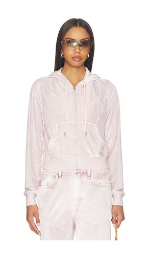 Miramar Velvet Zip-up Hoodie en . Taille S. Also en XS, L, M - Rag & Bone - Modalova