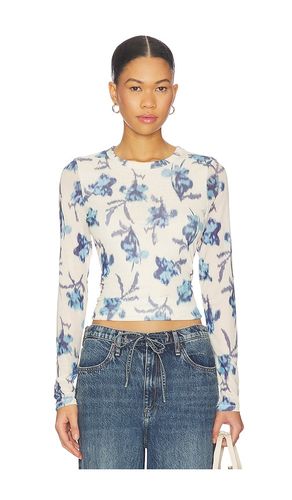 T-SHIRT À MANCHES LONGUES EN MESH IMPRIMÉ YANA en ,. Taille M. Also en XS - Rag & Bone - Modalova