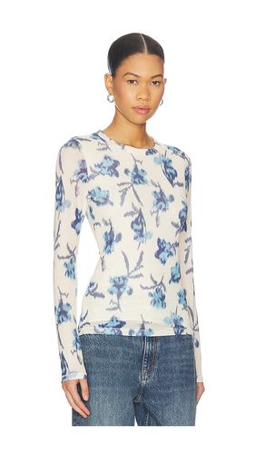 Yana Printed Mesh Long Sleeve Tee en ,. Taille M. Also en S, XS - Rag & Bone - Modalova