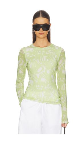 T-SHIRT À MANCHES LONGUES EN MESH IMPRIMÉ YANA en . Taille S. Also en XS - Rag & Bone - Modalova