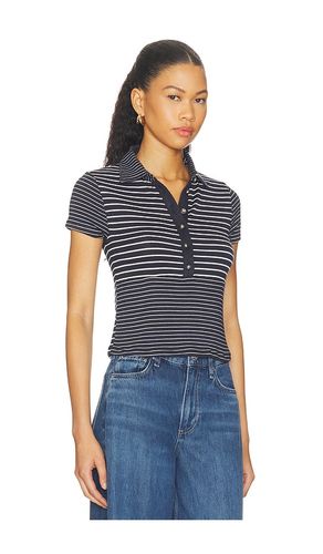 The Knit Button Stripe Polo Tee en . Taille S. Also en L - Rag & Bone - Modalova