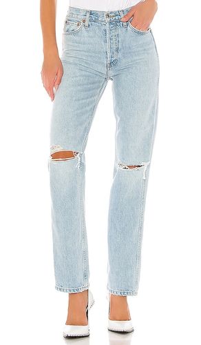 JEAN DROIT HIGH RISE LOOSE en . Taille 24. Also en 25, 26, 27, 28, 29, 30, 31, 32 - RE/DONE - Modalova