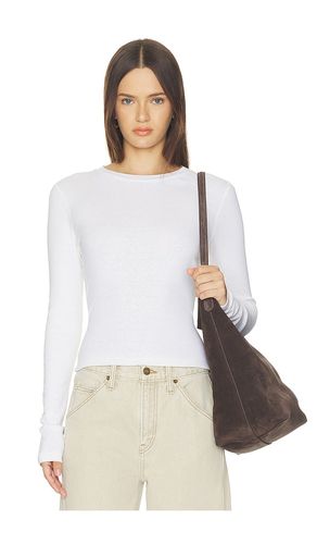 S Baby Long Sleeve Top en . Taille S. Also en M, L - RE/DONE - Modalova