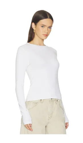 S Baby Long Sleeve Top en . Taille L. Also en M, S - RE/DONE - Modalova
