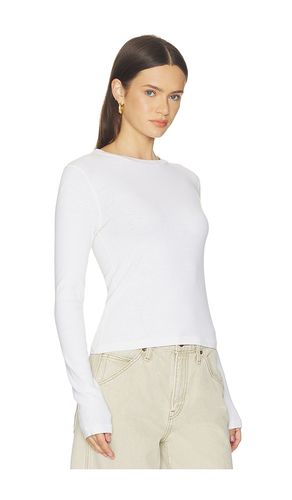S Baby Long Sleeve Top en . Taille S. Also en M, L - RE/DONE - Modalova