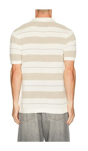 Cotton Linen Stripe Victor Polo en . Taille L. Also en M, XL/1X, XXL/2X - Reigning Champ - Modalova