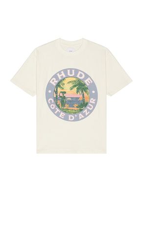 Rhude Lago Tee in White. Size M, S - Rhude - Modalova