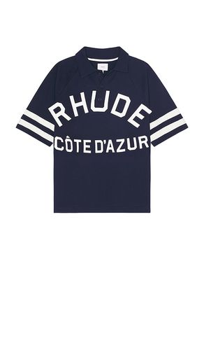 Cote D'azur Pique Raglan Polo in . Size M, S, XL/1X - Rhude - Modalova