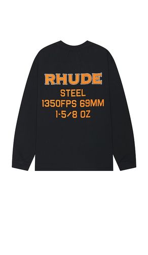 Steel Long Sleeve Tee in . Size M, S, XL/1X - Rhude - Modalova