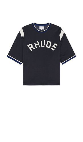 Logo Lightning Ringer Tee en . Taille L. Also en M, S, XL/1X - Rhude - Modalova