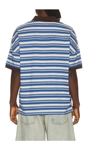 Fontaine Striped Short Sleeve Polo Shirt en . Taille L. Also en M, S, XL/1X, XXL/2X - Rhude - Modalova