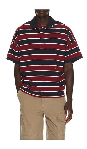 Fontaine Striped Short Sleeve Polo Shirt en . Taille L. Also en M, S, XL/1X - Rhude - Modalova