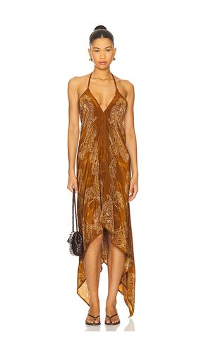 ROBE ASYMÉTRIQUE BASE FOULARD en . Taille L. Also en M, S, XL, XS, XXS - ROCOCO SAND - Modalova