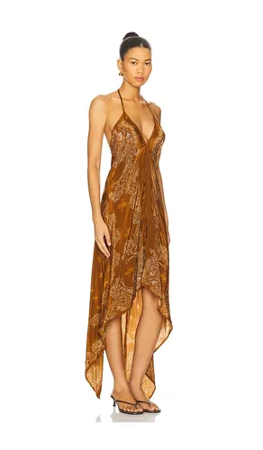ROBE ASYMÉTRIQUE BASE FOULARD en . Taille L. Also en M, S, XL - ROCOCO SAND - Modalova