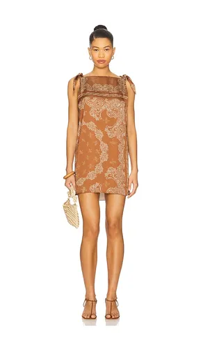 ROBE MINI AVEC NŒUD AUX ÉPAULES en . Taille XL. Also en XS, XXS - ROCOCO SAND - Modalova