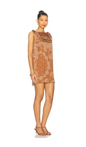ROBE MINI AVEC NŒUD AUX ÉPAULES en . Taille S. Also en XS, M, L, XXS - ROCOCO SAND - Modalova