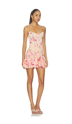 ROBE COURTE RUFFLE MINI DRESS en . Taille M. Also en S, XL, XS, XXL, XXS - ROCOCO SAND - Modalova
