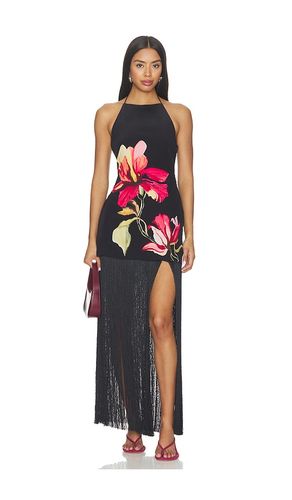 ROBE COURTE RUCHED BIAS FRINGED MINI DRESS en . Taille M. Also en XS - ROCOCO SAND - Modalova