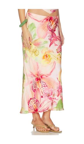 JUPE MIDI MIDI SKIRT en . Taille M. Also en XL, XS, XXL, XXS - ROCOCO SAND - Modalova