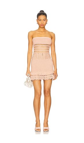 ROBE EN CROCHET ORNÉE DE PERLES VALI en . Taille L. Also en M, S, XL - retrofete - Modalova